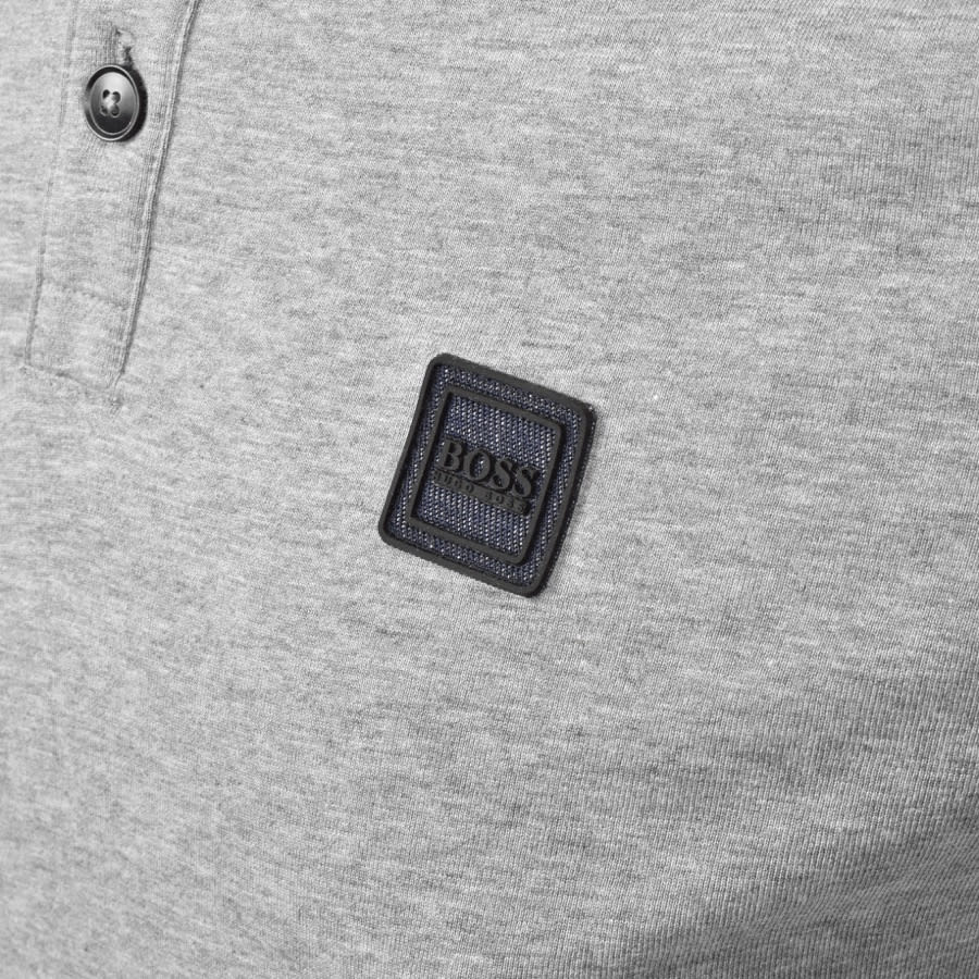 Alternative Image for ProductBOSS PJeans Short Sleeved Polo T Shirt Grey3